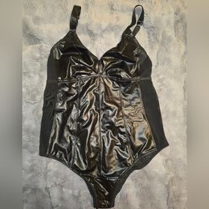 Black Pleather Torrid 00 Bodysuit